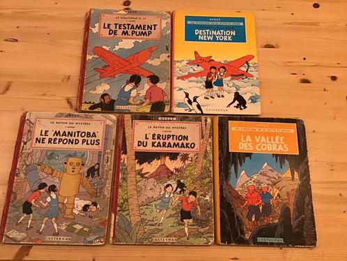 5 BD Jo, Zette et Jocko de Hergé, Livres, BD, Utilisé, Plusieurs BD