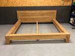 Teak bedkader met hoofdbord, Ophalen, Nieuw, 200 cm, 90 cm