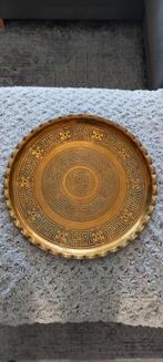 Mooi metalen wandbord,  dienblad.  Zwaar, Enlèvement ou Envoi