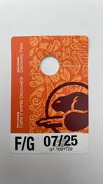 Parks Canada Discovery Pass geldig tot 31/07/2025, Tickets en Kaartjes, Autovignetten