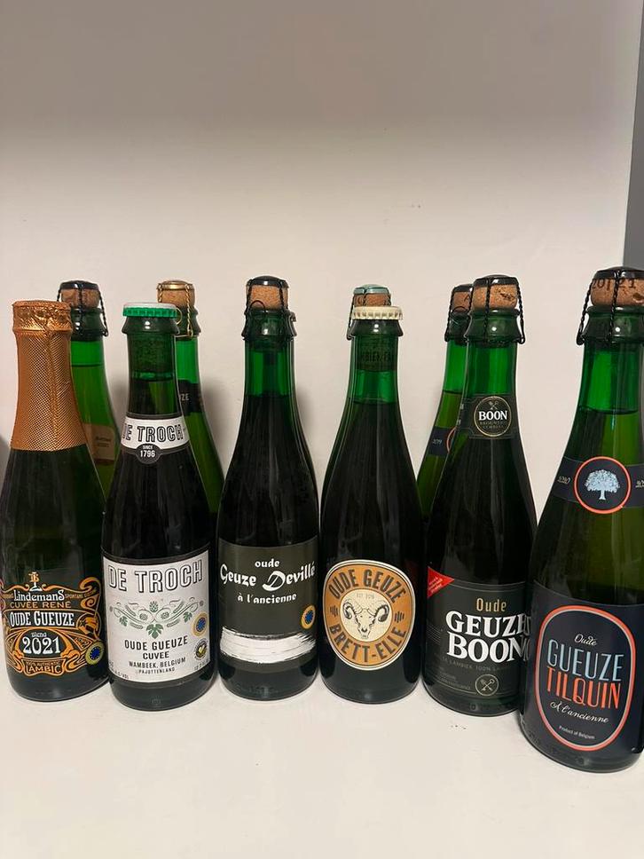 Collectie geuze, Verzamelen, Biermerken, Nieuw, Flesje(s), Overige merken, Ophalen