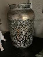 Zeer mooi windlicht, Huis en Inrichting, Woonaccessoires | Kandelaars en Kaarsen, Ophalen, Zo goed als nieuw, Metaal, Kandelaar