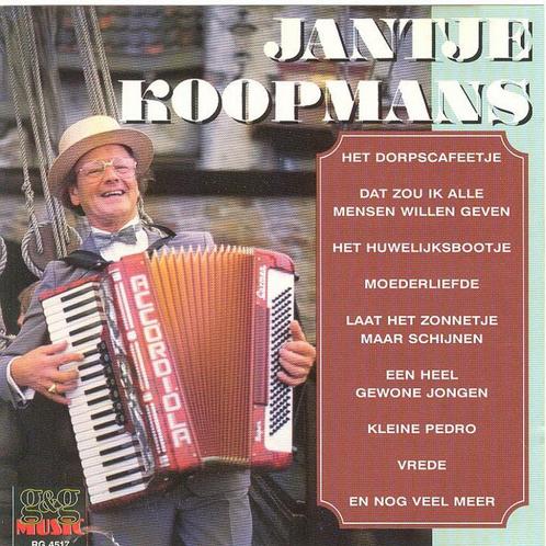 CD * JANTJE KOOPMANS - JANTJE KOOPMANS, CD & DVD, CD | Chansons populaires, Comme neuf, Enlèvement ou Envoi