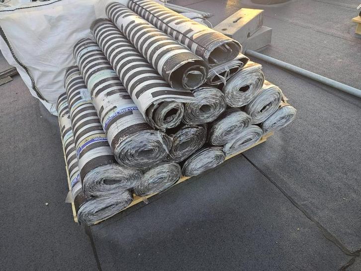 Roofing +-80m2, Doe-het-zelf en Bouw, Dakpannen en Dakbedekking, Zo goed als nieuw, Ophalen