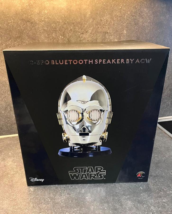 C-3PO Star Wars Bluetooth speaker, Verzamelen, Star Wars, Zo goed als nieuw, Overige typen, Ophalen