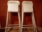 Lot de 4 chaises de bar pliables., Maison & Meubles, Enlèvement, Comme neuf