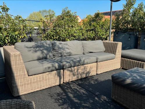 20 delig Degelijk lounge set., Tuin en Terras, Tuinsets en Loungesets, Zo goed als nieuw, Ophalen