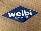sticker Welbi, Ophalen of Verzenden