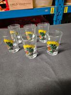 Boswandeling glazen, Verzamelen, Ophalen