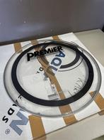 80's Premier DS 20" twin ply, bass/kick drum head, Enlèvement, Comme neuf, Premier