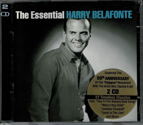 2CD Harry Belafonte - The Essential Harry Belafonte, Cd's en Dvd's, Cd's | Overige Cd's, Zo goed als nieuw, Ophalen of Verzenden