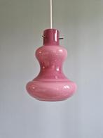 Vintage hanglamp van mauve opaline glas, jaren 60, Antiek en Kunst, Ophalen of Verzenden