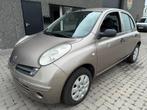 Nissan Micra 1.2i Airco 108dkm 2010 Blanco Gekeurd VVK, Electronic Stability Program (ESP), Stof, 4 cilinders, 1200 cc