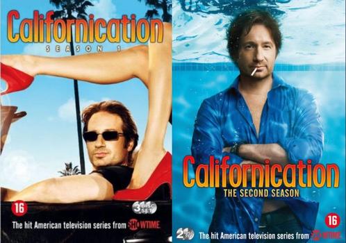 Californication: Seizoen 1 + 2 (Nieuw in verpakking), Cd's en Dvd's, Dvd's | Tv en Series, Nieuw in verpakking, Ophalen