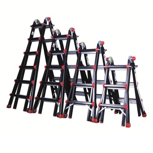 Yetipro Bigone ladder multifunctionele vouwladder, Doe-het-zelf en Bouw, Ladders en Trappen, Nieuw, Ladder, Opvouwbaar of Inschuifbaar