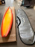 6,4” shortboard “Eric Rougé” + boardbag, Watersport en Boten, Ophalen, Shortboard