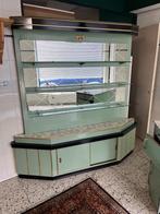 Retro achterwand met toonbank uit ijssalon, Ophalen, Huis en Inrichting