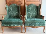 2 zetels Bergère Louis XV antieke, Huis en Inrichting, Ophalen, Gebruikt