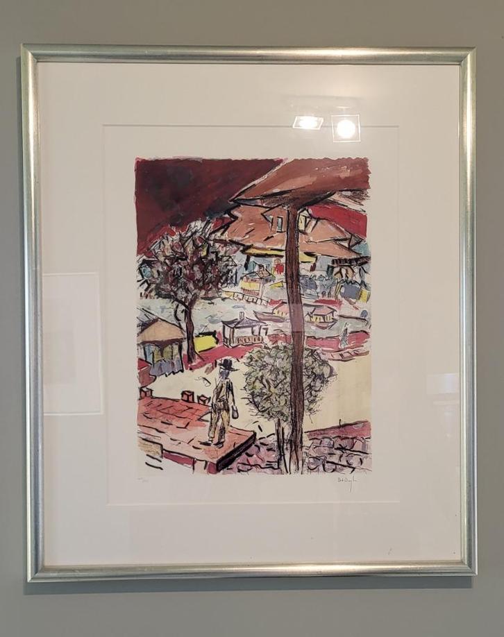 Bob Dylan "The Fisherman 2009" 269/295 Door Bob gesigneerd., Antiek en Kunst, Kunst | Litho's en Zeefdrukken, Ophalen of Verzenden