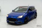 Ford Focus 2.0 EcoBoost ST! Recaro! KW, navi, airco!, Auto's, Gebruikt, Zwart, 4 cilinders, Blauw