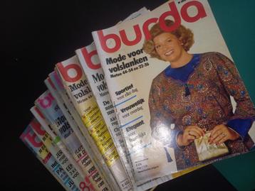 Mode Burda pour les années 80 avec des motifs et des outils