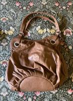 Grote bruine handtas, Handtassen en Accessoires, Tassen | Damestassen, Ophalen, Gebruikt, Bruin, Shopper