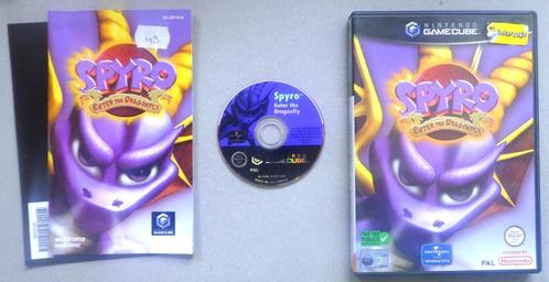 Spyro Enter the Dragonfly voor de Nintendo GameCube Compleet, Games en Spelcomputers, Games | Nintendo GameCube, Zo goed als nieuw