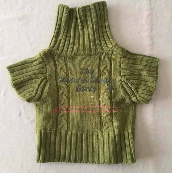 Kaki trui met rolkraag, Kinderen en Baby's, Kinderkleding | Maat 104, Zo goed als nieuw, Meisje, Trui of Vest, Ophalen of Verzenden