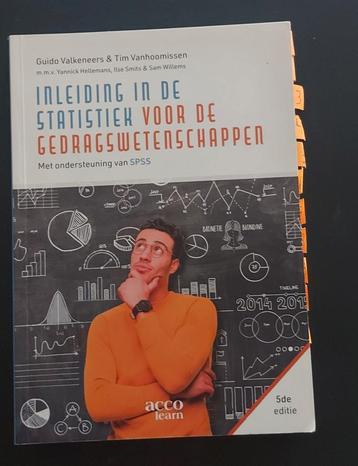 Inleiding in de statistiek voor gedragswetenschappen beschikbaar voor biedingen