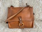 DELVAUX cognac leren schoudertas, Ophalen of Verzenden, Leer