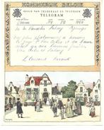 30 telegrammen 10 verschillende, Verzenden