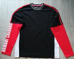 Zwarte longsleeve - Armani Exchange - maat M (ong. 176), Ophalen of Verzenden, Zo goed als nieuw, Shirt of Longsleeve, Jongen