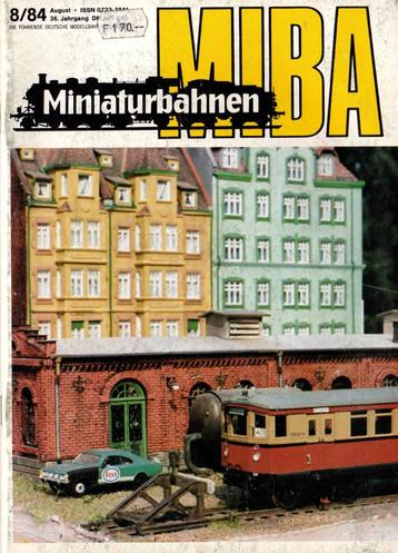 MIBA revues allemandes modelisme  train beschikbaar voor biedingen