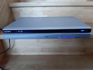 Sony  hdd/ dvd recorder 160gb 1080 upscaling beschikbaar voor biedingen