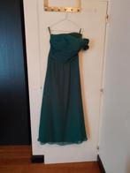 Robe de soirée/ bal/ promo/ mariage, Comme neuf, Vert, Enlèvement ou Envoi