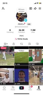 TikTok account 36.5K, Gekoppelde computers, Overige genres, 1 speler, Nieuw