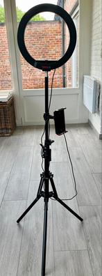 2 in 1 ring lamp  - Selfie ring light, TV, Hi-fi & Vidéo, Photo | Studio photo & Accessoires, Comme neuf