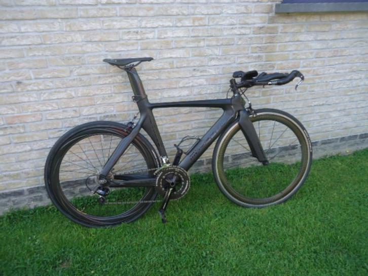 prachtige tijdritfiets/triatlonfiets MUSEEUW, Fietsen en Brommers, Fietsen | Racefietsen, Zo goed als nieuw, Carbon, Ophalen