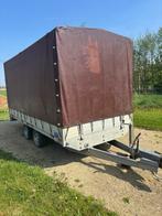 Remorque +750kg dubbele as, Auto diversen, Aanhangers en Bagagewagens, Ophalen, Gebruikt