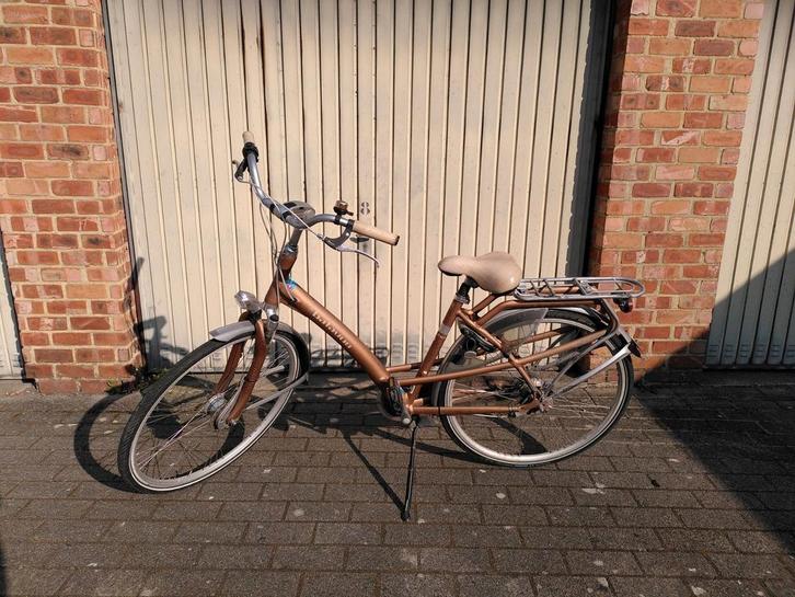 Batavus Mambo-7 gouden stadsfiets  – incl klein onderhoud, Fietsen en Brommers, Fietsen | Dames | Damesfietsen, Gebruikt, Batavus