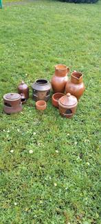 Ensemble ancien pots gres, Tuin en Terras, Bloempotten