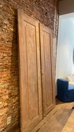 Oude dubbele deur, Doe-het-zelf en Bouw, Deuren en Vliegenramen, Ophalen, Gebruikt, Binnendeur, Hout