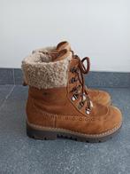 Lederen snowboots maat 33, Kinderen en Baby's, Kinderkleding | Schoenen en Sokken, Ophalen, Gebruikt, Meisje, Laarzen