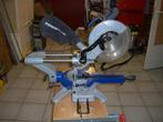 Scie à onglet PowerPlus + support + 2 Lames neuve, Bricolage & Construction, 70 mm ou plus, Enlèvement, Utilisé, Power plus