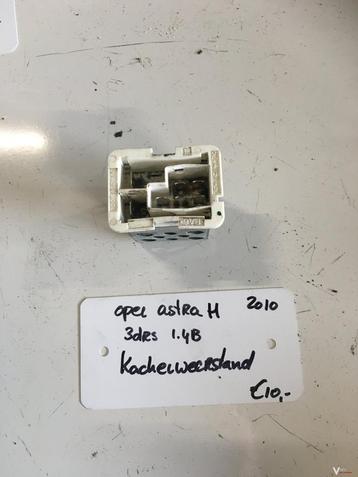 Opel Astra H Coupe 2010 1.4 B Kachelweerstand beschikbaar voor biedingen