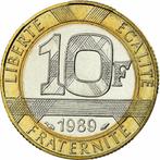 Frankrijk 10 francs, 1989, Postzegels en Munten, Frankrijk, Ophalen of Verzenden, Losse munt