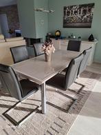 Salle à manger complète., Maison & Meubles, Salles à manger complètes, Enlèvement, Utilisé, 6 à 8 chaises