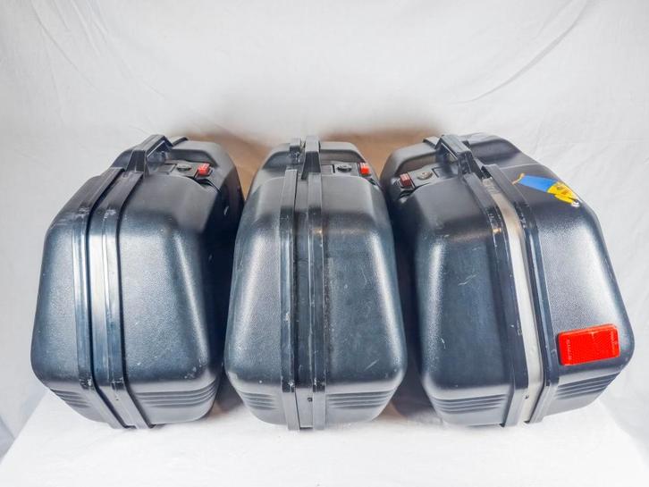 Set de Bagages GIVI E34 (Top Case + 2 Valises Latérales), Motos, Accessoires | Valises & Sacs, Utilisé, Enlèvement