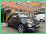 Fiat 500 1.2i Lounge *GPS/Airco/Pano.Dak/Dab-Tuner *, Auto's, 4 zetels, Parkeersensor, Zwart, 115 g/km