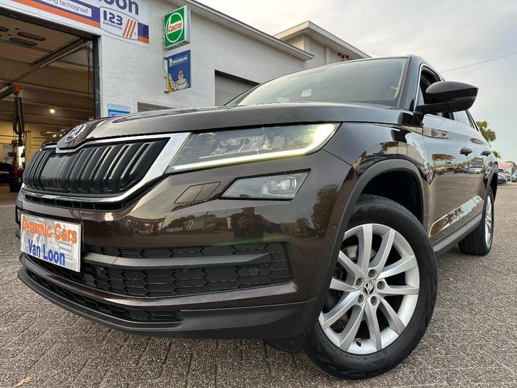 Kodiaq 1.4TSI DSG Full-Option 1Eigenaar Carplay Camera, Autos, Skoda, Entreprise, Achat, Kodiaq, ABS, Caméra de recul, Phares directionnels